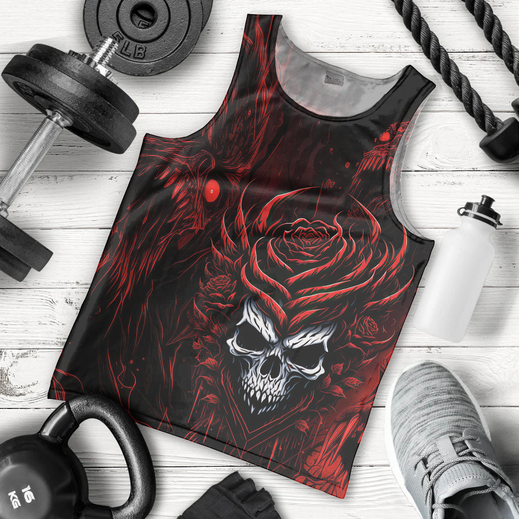 I'm Never Alone My Demon Are With Me 247 Men Tank Top - Wonder Print Shop