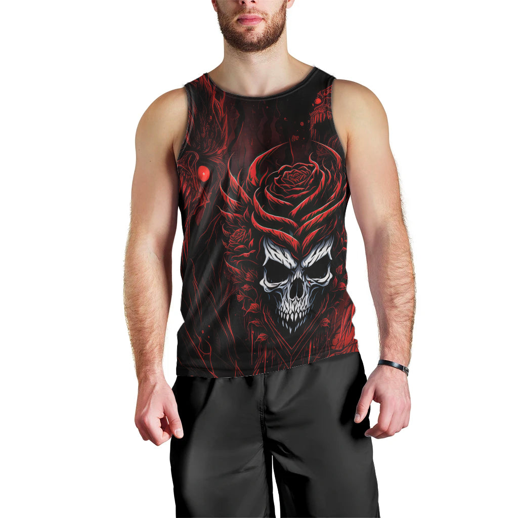 I'm Never Alone My Demon Are With Me 247 Men Tank Top - Wonder Print Shop
