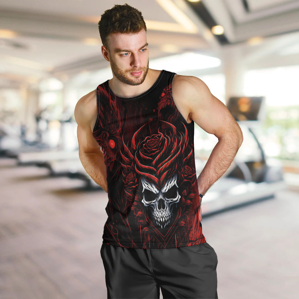 I'm Never Alone My Demon Are With Me 247 Men Tank Top - Wonder Print Shop
