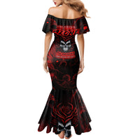 I'm Never Alone My Demon Are With Me 247 Mermaid Dress - Wonder Print Shop