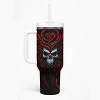 I'm Never Alone My Demon Are With Me 247 Tumbler With Handle - Wonder Print Shop
