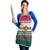 Christmas Cookies Bite Me Apron with Gingerbread Man Candy Canes and Snowflake Tree - Wonder Print Shop