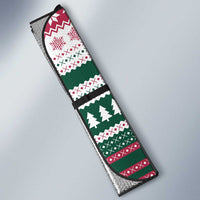 Christmas Cookies Bite Me Auto Sun Shade with Gingerbread Man Candy Canes and Snowflake Tree - Wonder Print Shop