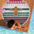 Christmas Cookies Bite Me Beach Blanket with Gingerbread Man Candy Canes and Snowflake Tree - Wonder Print Shop
