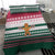 Christmas Cookies Bite Me Bedding Set with Gingerbread Man Candy Canes and Snowflake Tree - Wonder Print Shop