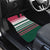 Christmas Cookies Bite Me Car Mats with Gingerbread Man Candy Canes and Snowflake Tree - Wonder Print Shop