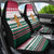 Christmas Cookies Bite Me Car Seat Cover with Gingerbread Man Candy Canes and Snowflake Tree - Wonder Print Shop