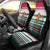 Christmas Cookies Bite Me Car Seat Cover with Gingerbread Man Candy Canes and Snowflake Tree - Wonder Print Shop