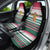 Christmas Cookies Bite Me Car Seat Cover with Gingerbread Man Candy Canes and Snowflake Tree - Wonder Print Shop