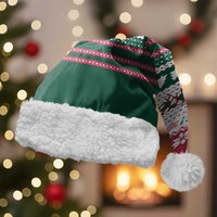 Christmas Cookies Bite Me Christmas Santa Hat with Gingerbread Man Candy Canes and Snowflake Tree - Wonder Print Shop