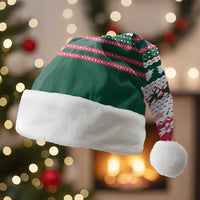 Christmas Cookies Bite Me Christmas Santa Hat with Gingerbread Man Candy Canes and Snowflake Tree - Wonder Print Shop