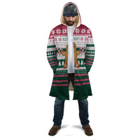 Christmas Cookies Bite Me Cloak with Gingerbread Man Candy Canes and Snowflake Tree - Wonder Print Shop