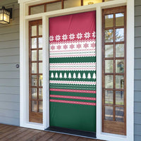 Christmas Cookies Bite Me Door Cover with Gingerbread Man Candy Canes and Snowflake Tree - Wonder Print Shop