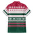 Christmas Cookies Bite Me Family Matching Long Sleeve Bodycon Dress and Hawaiian Shirt with Gingerbread Man Candy Canes and Snowflake Tree - Wonder Print Shop