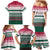 Christmas Cookies Bite Me Family Matching Mermaid Dress and Hawaiian Shirt with Gingerbread Man Candy Canes and Snowflake Tree - Wonder Print Shop
