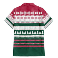 Christmas Cookies Bite Me Family Matching Mermaid Dress and Hawaiian Shirt with Gingerbread Man Candy Canes and Snowflake Tree - Wonder Print Shop