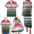 Christmas Cookies Bite Me Family Matching Puletasi and Hawaiian Shirt with Gingerbread Man Candy Canes and Snowflake Tree - Wonder Print Shop