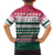 Christmas Cookies Bite Me Family Matching Short Sleeve Bodycon Dress and Hawaiian Shirt with Gingerbread Man Candy Canes and Snowflake Tree - Wonder Print Shop
