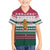 Christmas Cookies Bite Me Family Matching Short Sleeve Bodycon Dress and Hawaiian Shirt with Gingerbread Man Candy Canes and Snowflake Tree - Wonder Print Shop