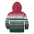 Christmas Cookies Bite Me Kid Hoodie with Gingerbread Man Candy Canes and Snowflake Tree - Wonder Print Shop