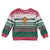 Christmas Cookies Bite Me Kid Ugly Christmas Sweater with Gingerbread Man Candy Canes and Snowflake Tree - Wonder Print Shop