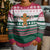 Christmas Cookies Bite Me Kid Ugly Christmas Sweater with Gingerbread Man Candy Canes and Snowflake Tree - Wonder Print Shop