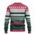 Christmas Cookies Bite Me Ugly Christmas Sweater with Gingerbread Man Candy Canes and Snowflake Tree - Wonder Print Shop