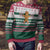 Christmas Cookies Bite Me Ugly Christmas Sweater with Gingerbread Man Candy Canes and Snowflake Tree - Wonder Print Shop