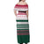 Christmas Cookies Bite Me Off Shoulder Maxi Dress with Gingerbread Man Candy Canes and Snowflake Tree - Wonder Print Shop