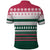 Christmas Cookies Bite Me Polo Shirt with Gingerbread Man Candy Canes and Snowflake Tree - Wonder Print Shop