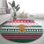 Christmas Cookies Bite Me Round Carpet with Gingerbread Man Candy Canes and Snowflake Tree - Wonder Print Shop