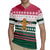 Christmas Cookies Bite Me Rugby Jersey with Gingerbread Man Candy Canes and Snowflake Tree - Wonder Print Shop