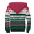 Christmas Cookies Bite Me Sherpa Hoodie with Gingerbread Man Candy Canes and Snowflake Tree - Wonder Print Shop