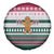 Christmas Cookies Bite Me Spare Tire Cover with Gingerbread Man Candy Canes and Snowflake Tree - Wonder Print Shop