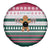 Christmas Cookies Bite Me Spare Tire Cover with Gingerbread Man Candy Canes and Snowflake Tree - Wonder Print Shop