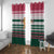 Christmas Cookies Bite Me Window Curtain with Gingerbread Man Candy Canes and Snowflake Tree - Wonder Print Shop