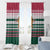 Christmas Cookies Bite Me Window Curtain with Gingerbread Man Candy Canes and Snowflake Tree - Wonder Print Shop