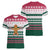 Christmas Cookies Bite Me Women V-Neck T-Shirt with Gingerbread Man Candy Canes and Snowflake Tree - Wonder Print Shop