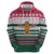 Christmas Cookies Bite Me Zip Hoodie with Gingerbread Man Candy Canes and Snowflake Tree - Wonder Print Shop