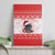 Christmas Dachshund Dog Canvas Wall Art Santa Hat Woof Snowflake Paw Design - Wonder Print Shop