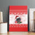 Christmas Dachshund Dog Canvas Wall Art Santa Hat Woof Snowflake Paw Design - Wonder Print Shop