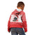 Christmas Dachshund Dog Kid Hoodie Santa Hat Woof Snowflake Paw Design - Wonder Print Shop