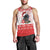 Christmas Dachshund Dog Men Tank Top Santa Hat Woof Snowflake Paw Design - Wonder Print Shop
