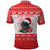 Christmas Dachshund Dog Polo Shirt Santa Hat Woof Snowflake Paw Design - Wonder Print Shop