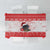 Christmas Dachshund Dog Tablecloth Santa Hat Woof Snowflake Paw Design - Wonder Print Shop