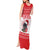 Christmas Dachshund Dog Tank Maxi Dress Santa Hat Woof Snowflake Paw Design - Wonder Print Shop