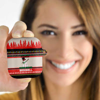 Is More Time for Baseball Design AirPods Case with Baseball Snowman All I Want for Christmas - Wonder Print Shop