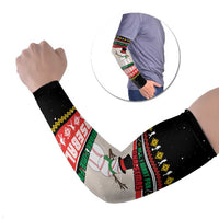 Is More Time for Baseball Design Arm Sleeves with Baseball Snowman All I Want for Christmas - Wonder Print Shop