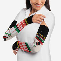 Is More Time for Baseball Design Arm Sleeves with Baseball Snowman All I Want for Christmas - Wonder Print Shop