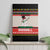 Is More Time for Baseball Design Canvas Wall Art with Baseball Snowman All I Want for Christmas - Wonder Print Shop